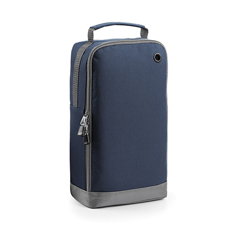 Athleisure Shoe Bag BG540 bedrucken – Frontansicht in French Navy