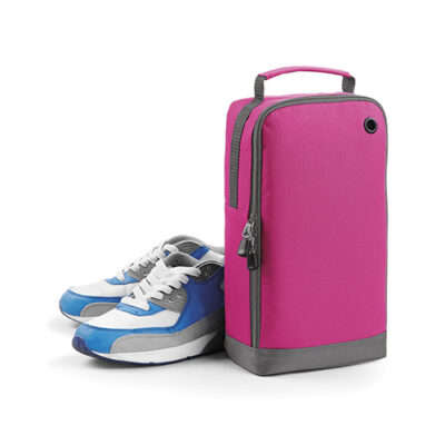 Athleisure Shoe Bag BG540 bedrucken – Frontansicht in Fuchsia