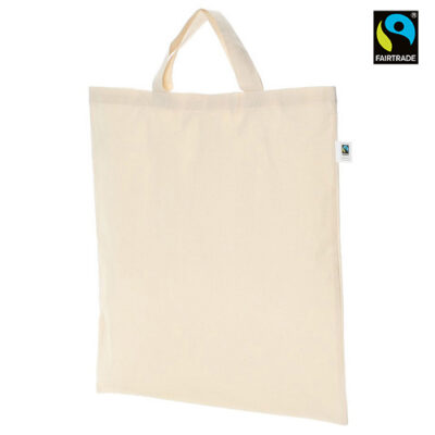 Baumwolltasche Narni Fairtrade zertifiziert bedrucken mit Logo bedrucken bei taschenprint.de