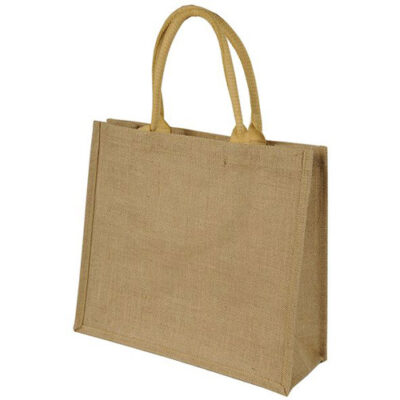 Chennai Jute Bag Jutetasche in der Farbe natur mit runden Henkeln