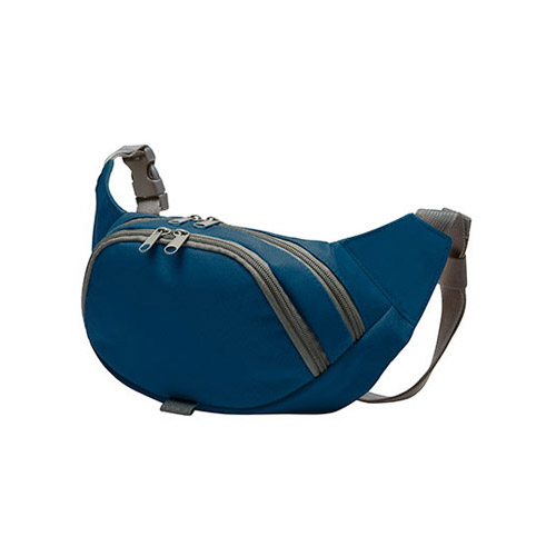 Gürteltasche SOLUTION Freizeittasche von Halfar in dunkelblau als Werbetasche zum Bedrucken bei taschenprint