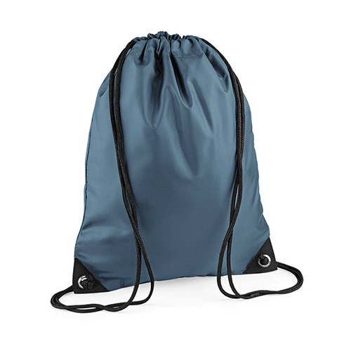 Premium Polyesterturnbeutel Gymsac BG10 von BagBase Airforceblue
