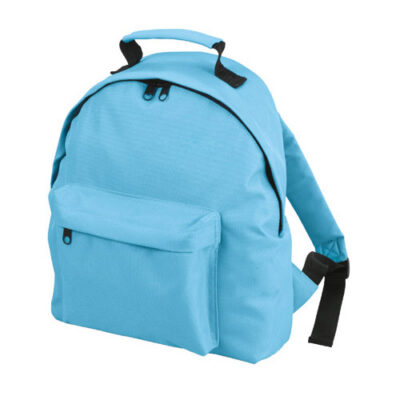Halfar Kids Backpack Kinderrucksack bedrucken – Frontansicht in Light Blue
