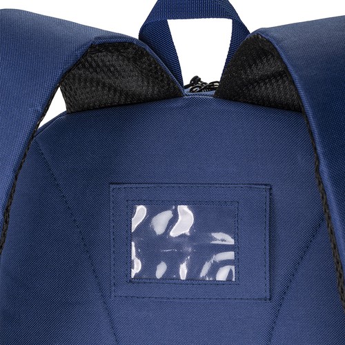 Sport Rucksack Albi in Blau, Detailansicht der Paspelierung