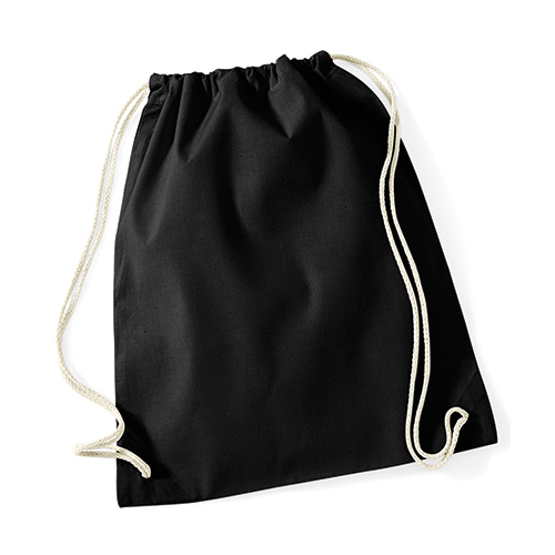 westford mill cotton gymsack Black