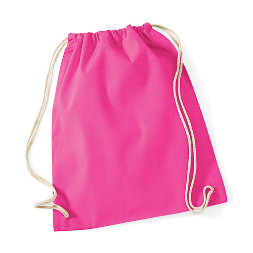 westford mill cotton gymsack Fuchsie