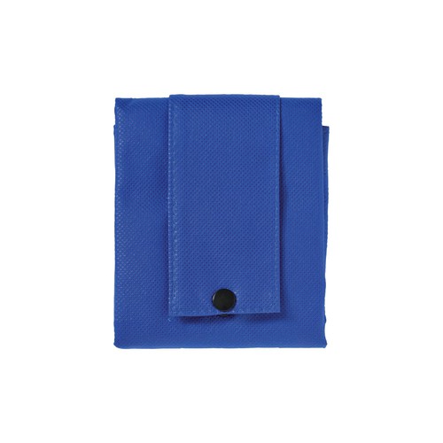 Shopper Non Woven Moena royalblau faltbar mit Druckerschluss