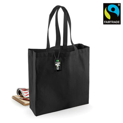 Fairtrade Cotton Classic Shopper aus robuster Baumwolle als Werbemittel bedrucken bei taschenprint.de