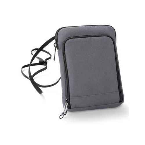 Handytasche Travel Wallet von Taschenprint Werbemittel Graphite Grey