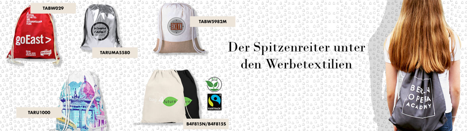 Turnbeutel und Gymbags mit Logo bedrucken