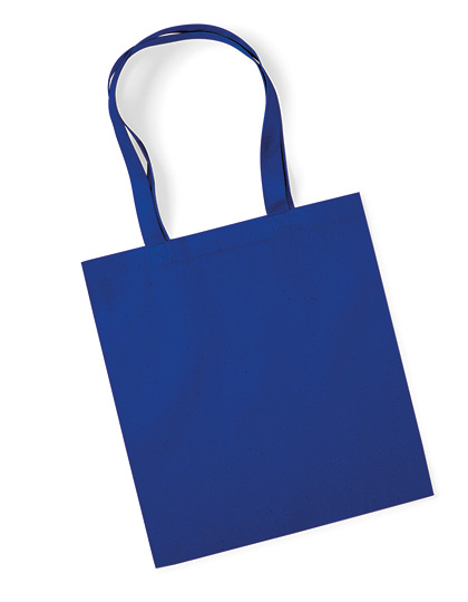 Organic Premium Cotton Bag W261 Westford Mill in Royal Blue – 200 g/m² Bio-Baumwolle, 38x42 cm, lange Henkel 67 cm, ab 2,12 €, bedruckbar