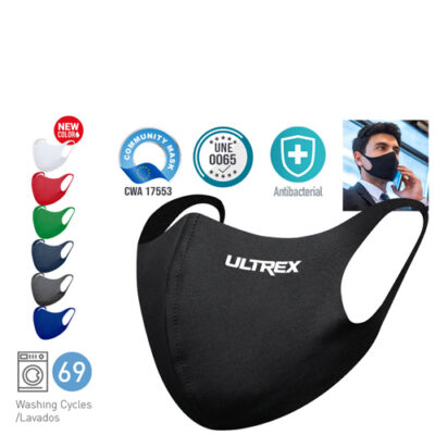 Antibakterielle Soft Shell Hygienemaske bedruckt bei taschenprint
