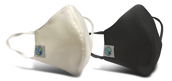 Hygienemaske Gesichtsmaske Fairtrade im direkten Vergleich bedruckt bei taschenprint