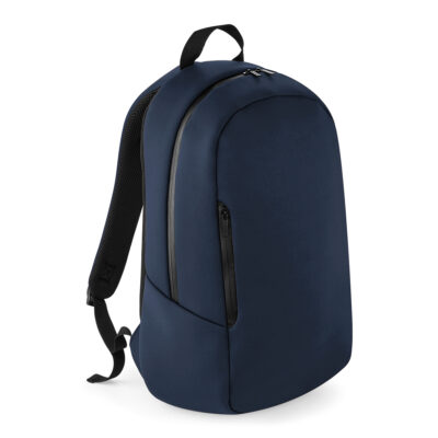 cuba Backpack BG168 bedrucken – Frontansicht in Navy