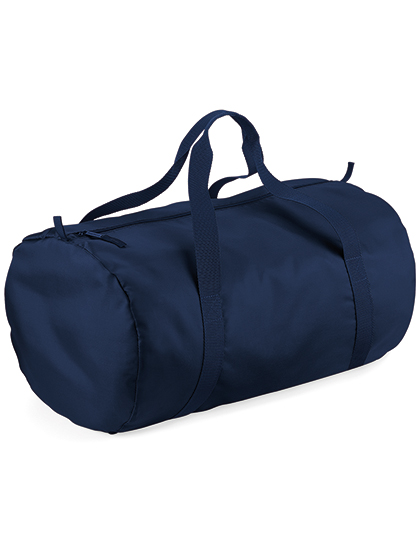 BG150 Packaway Barrel Bag bedrucken – Frontansicht in French Navy