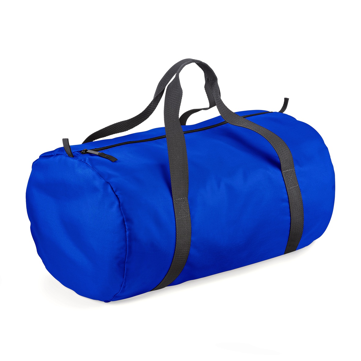 BG150 Packaway Barrel Bag bedrucken – Frontansicht in Royalblau