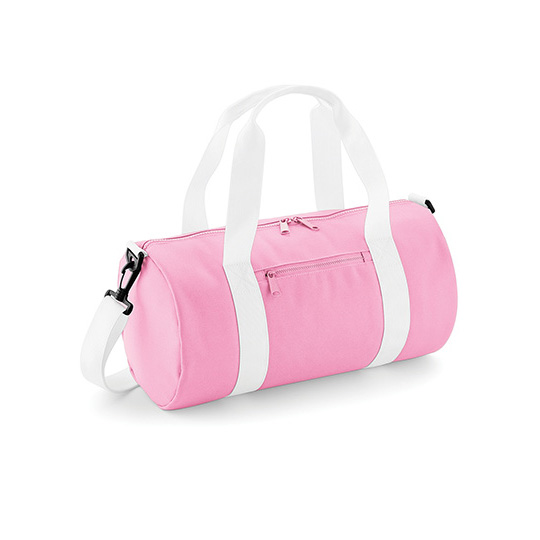 BG140S Mini Barrel Bag bedrucken – Frontansicht in Classic Pink