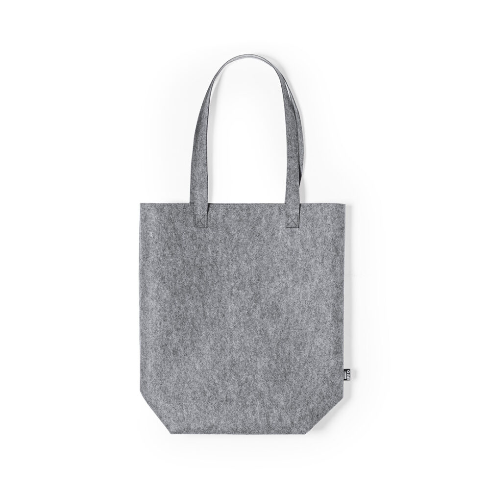RPET Filztasche Shopper Biggy in grau nachhaltige Einkaufstasche