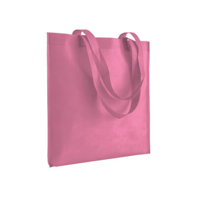 Günstige Vliestasche Pofi Nonwoven pink geschweißte Henkel