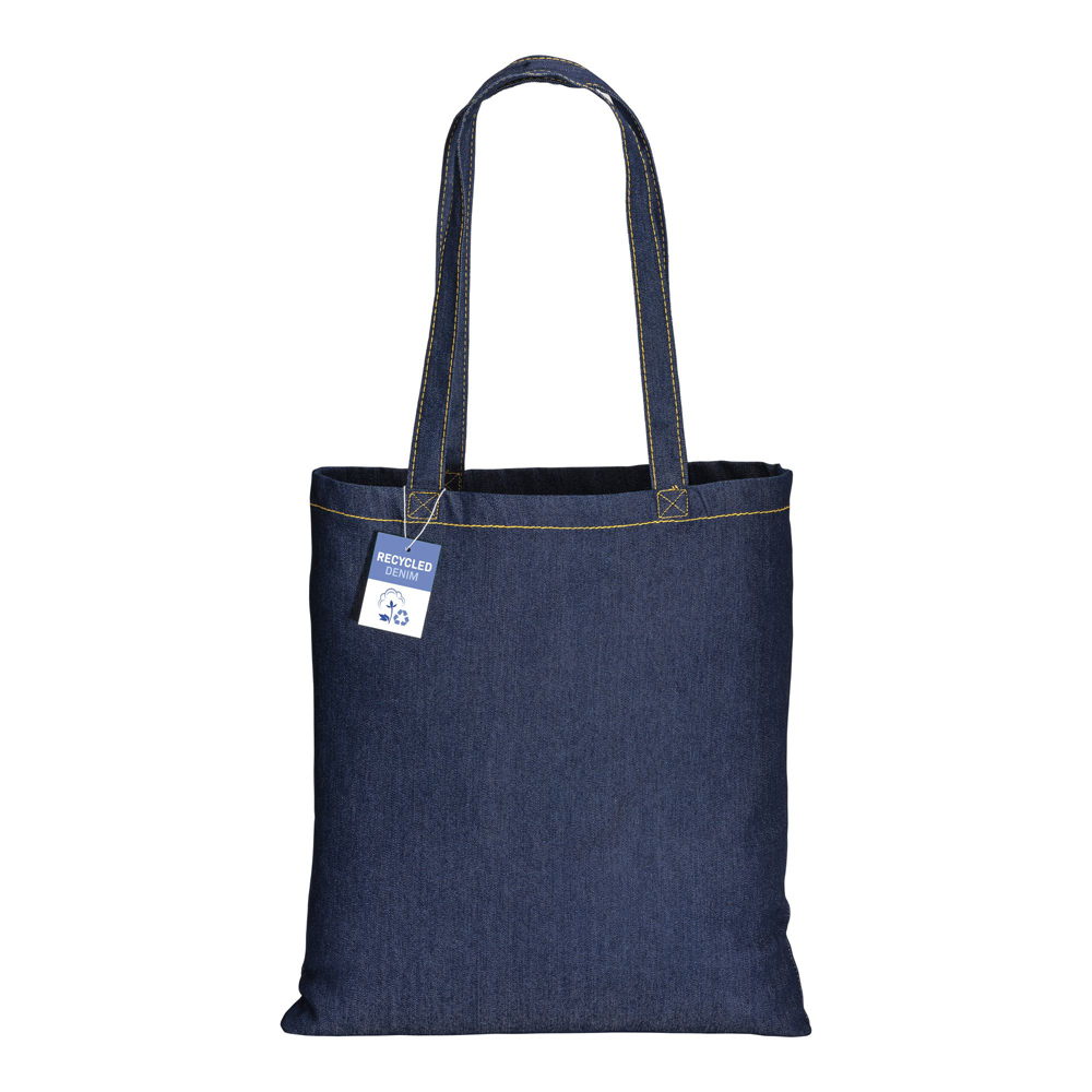 recycled denim stofftasche nachhaltig werbeartikel praktisch preiswert bedrucken