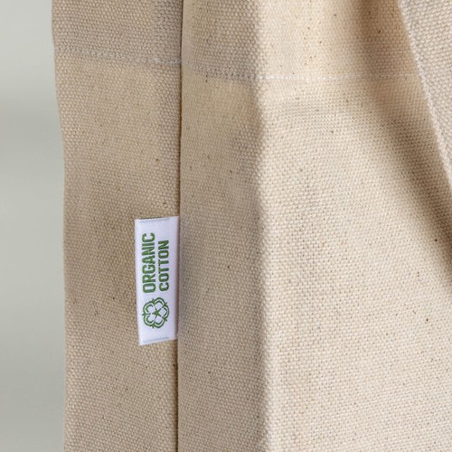 Shopper Atella Bio-Baumwolle 220 g/m² lange Henkel natur 38x42x8 cm. Ab 1,90 €
