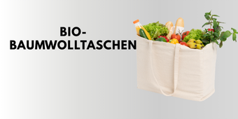 Bio-Baumwolltaschen nachhaltig ethisch extra große Einkaufstasche in der Farbe natur