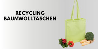 Recycling Baumwolltaschen mit Logo bedrucken Marke bag4future bei taschenprint.de