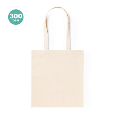 Canvastasche Emphy Baumwolle in Natur – 300 g/m² Baumwoll-Canvas, 37x41 cm, lange verstärkte Henkel, jetzt bedrucken
