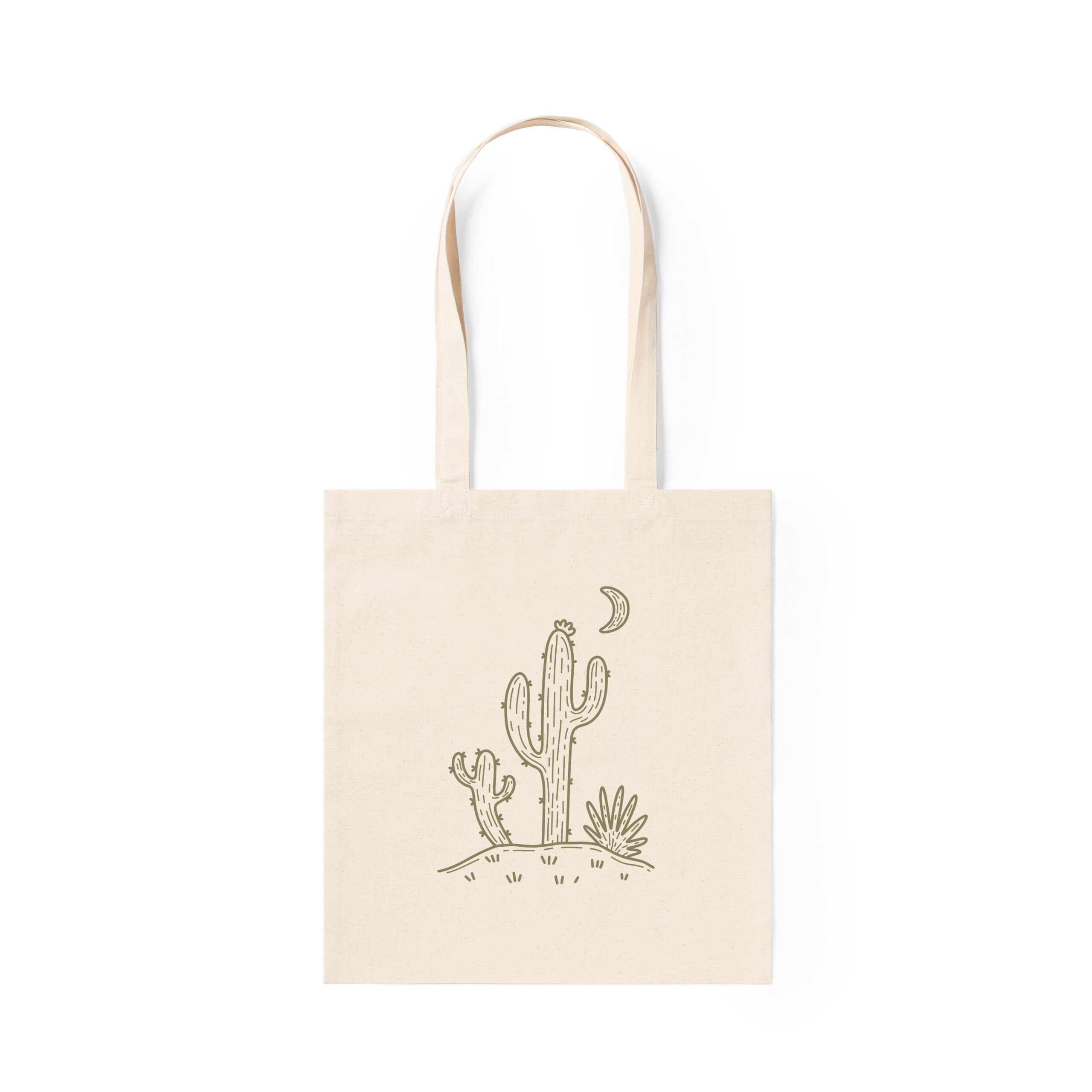 Canvastasche Emphy Baumwolle in Natur – mit 1-farbigem Siebdruckmotiv, 300 g/m² Baumwoll-Canvas, Siebdruck Made in Germany, jetzt bedrucken
