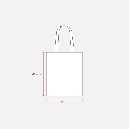 RPET nonwoven Tasche Garda Abmessungen