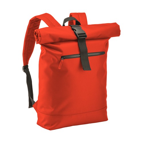 RPET Rucksack Nardo Roll-Top günstig 32 x 44 x 13 cm aus recyceltem Polyester. Ab 6,80 €