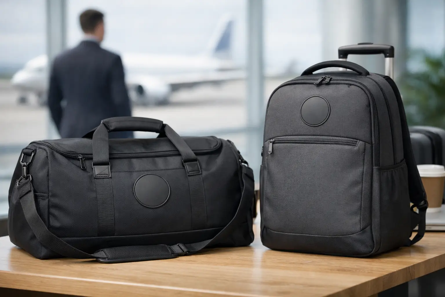 Reisetaschen mit Firmenlogo für unterwegs