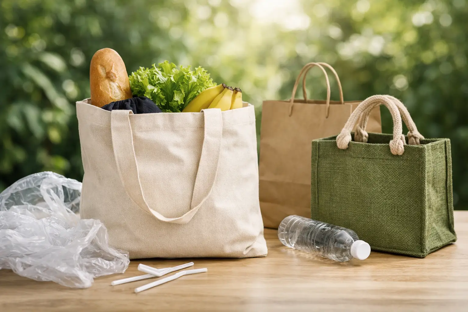 Nachhaltige Werbetaschen: Plastik vermeiden