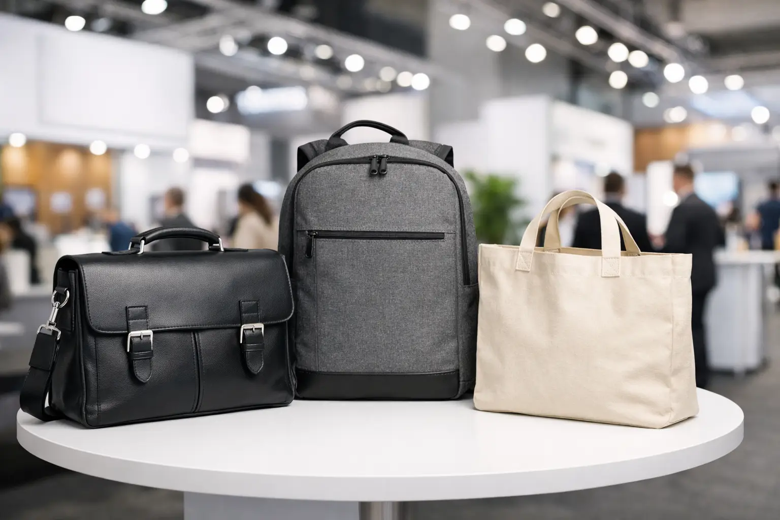 Welche Tasche für Messen? Material und Format